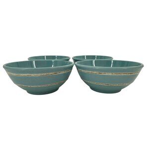 Pottery‎ Barn Kids Melamine Blue Bowls
